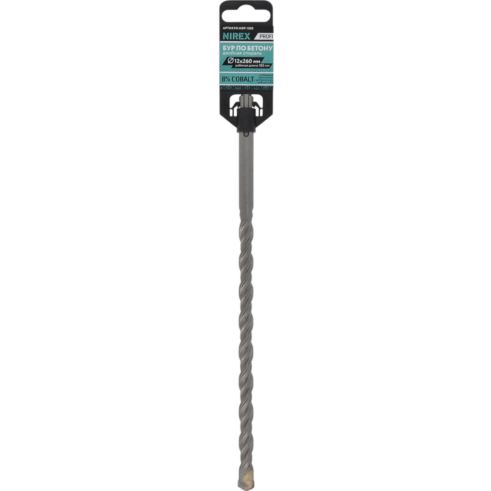 Бур NIREX Profi SDS+ 12*260 NDP-1202