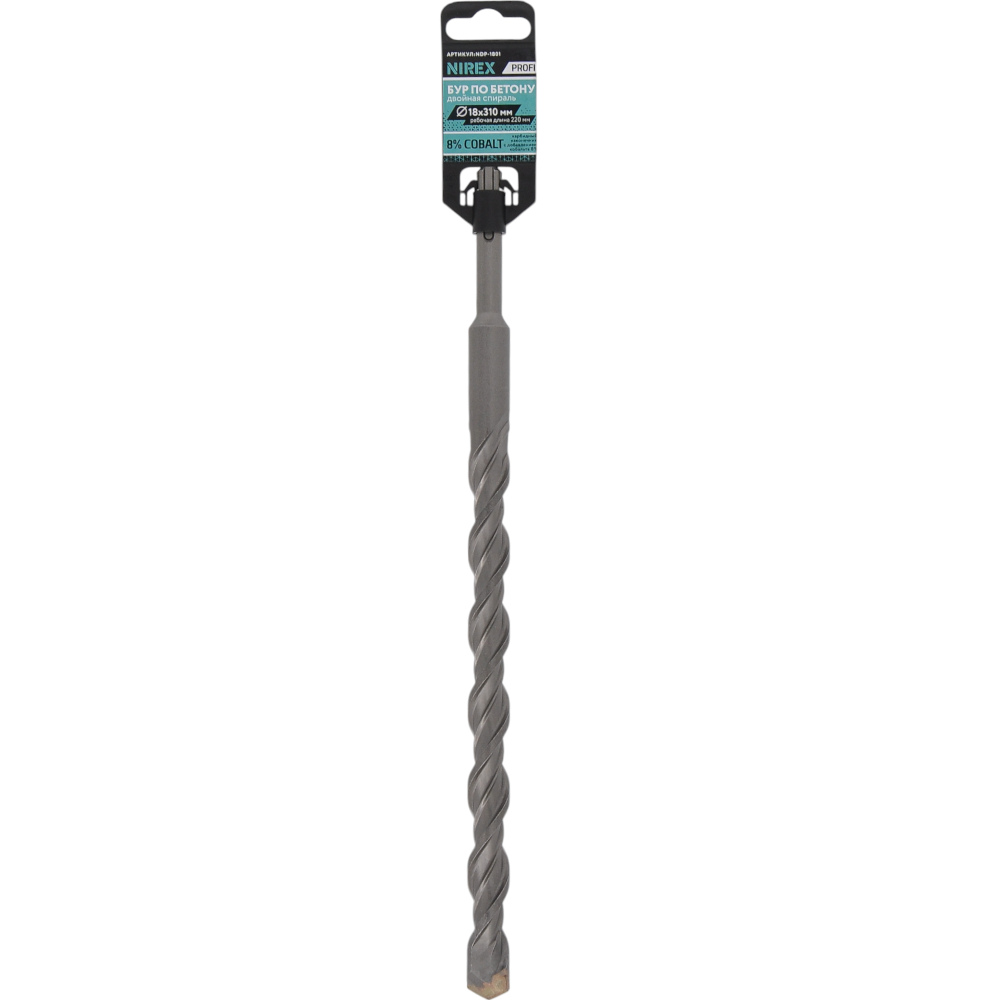 Бур NIREX Profi SDS+ 18*310 NDP-1801