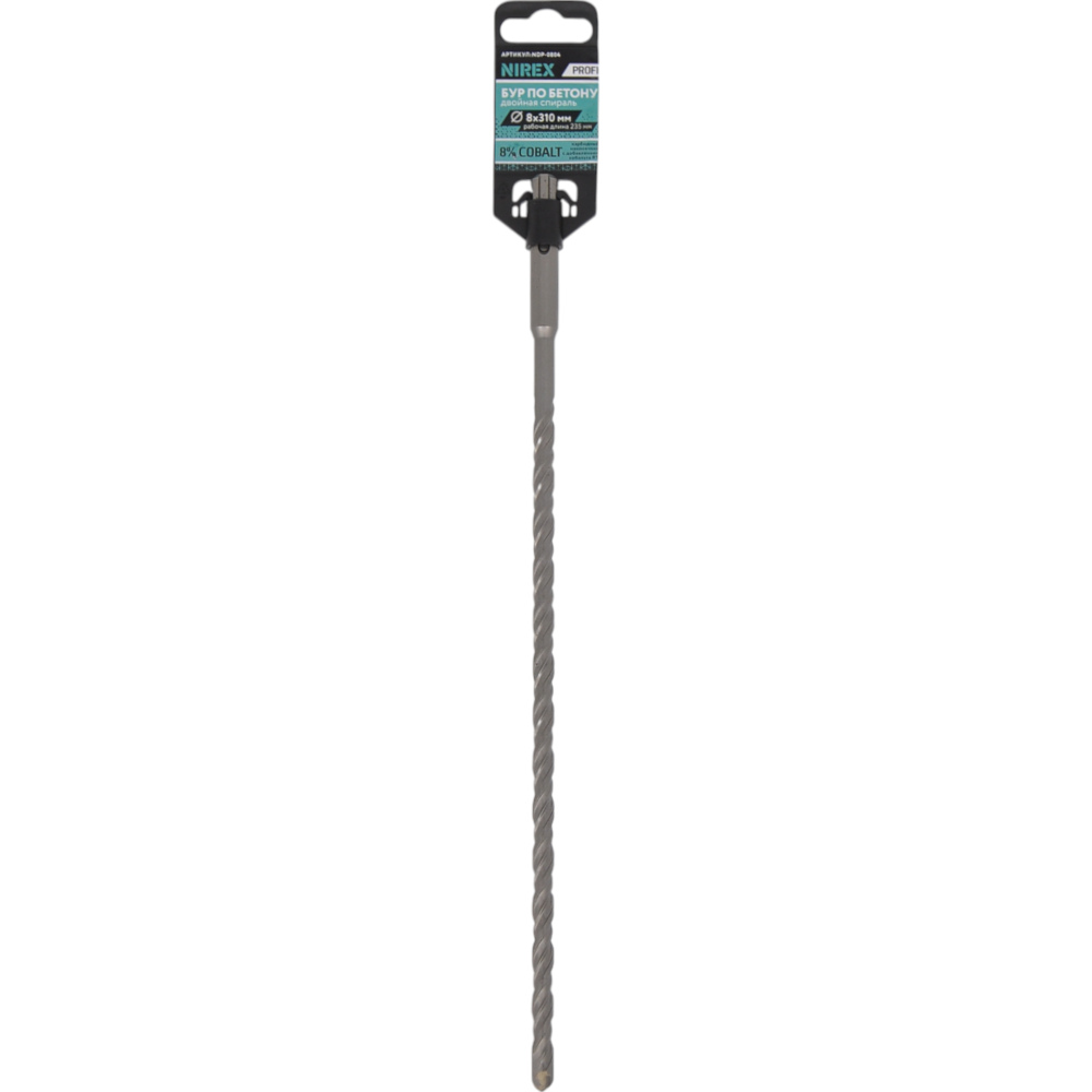 Бур NIREX Profi SDS+ 8*310 NDP-0804