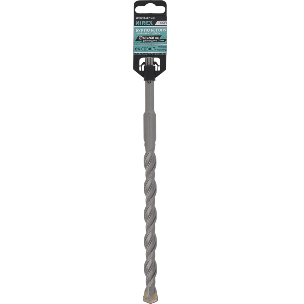 Бур NIREX Profi SDS+ 16*260 NDP-1602