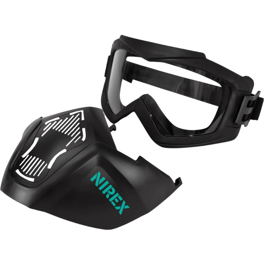 Защитные очки NIREX панорамные со съемной маской NSG5